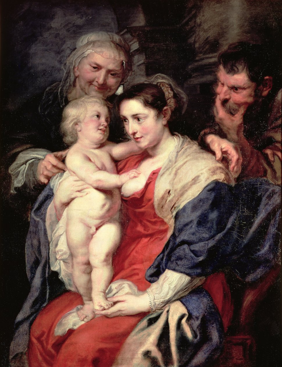 A Szent Család Szent Annával alkotó: Peter Paul Rubens