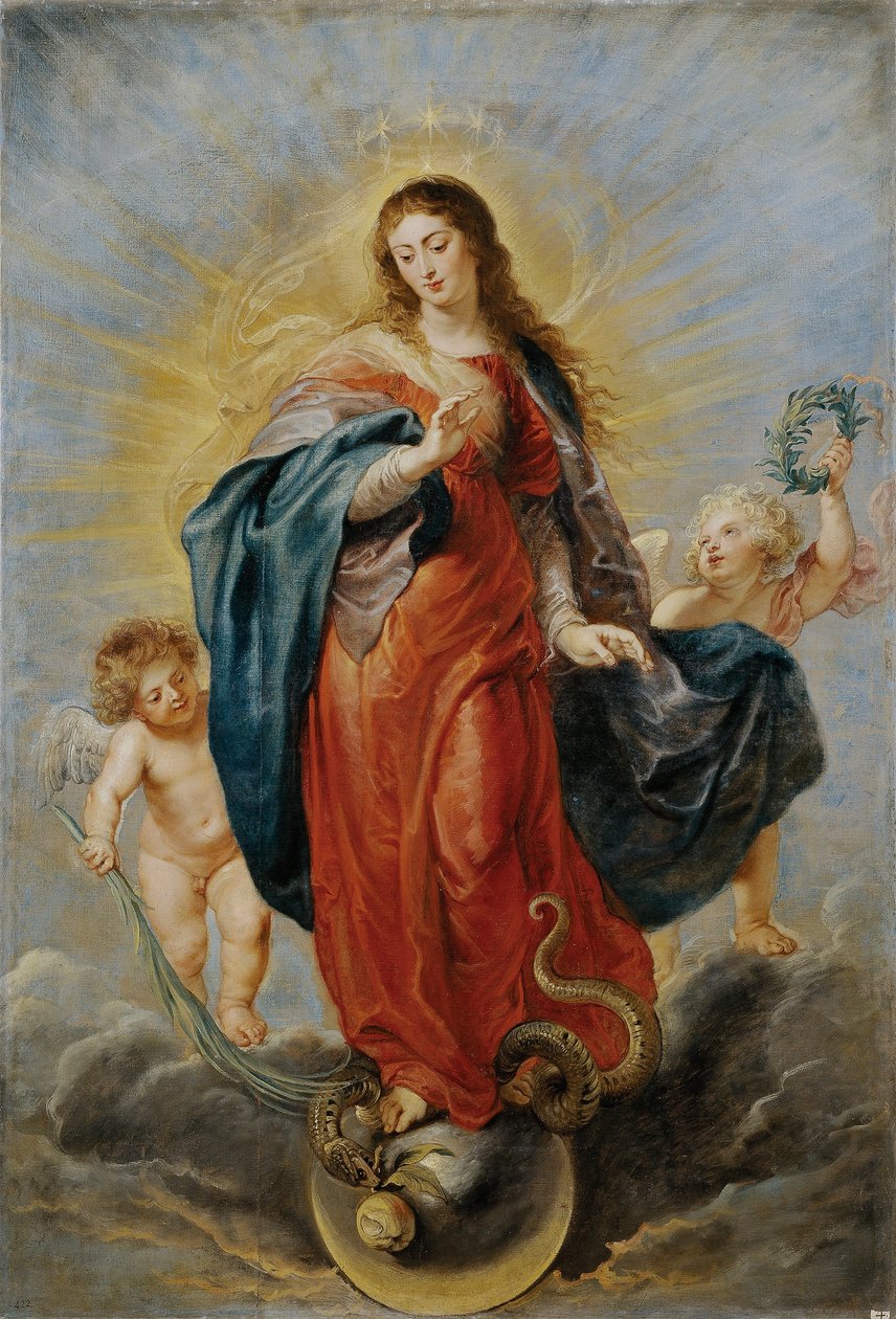A Szeplőtelen Fogantatás alkotó: Peter Paul Rubens