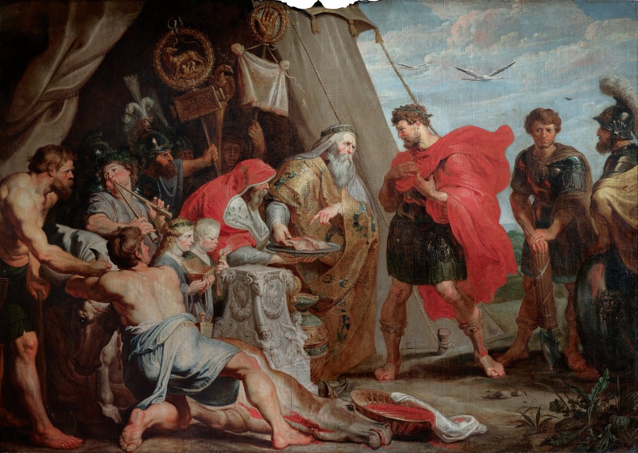 Az áldozat értelmezése alkotó: Peter Paul Rubens
