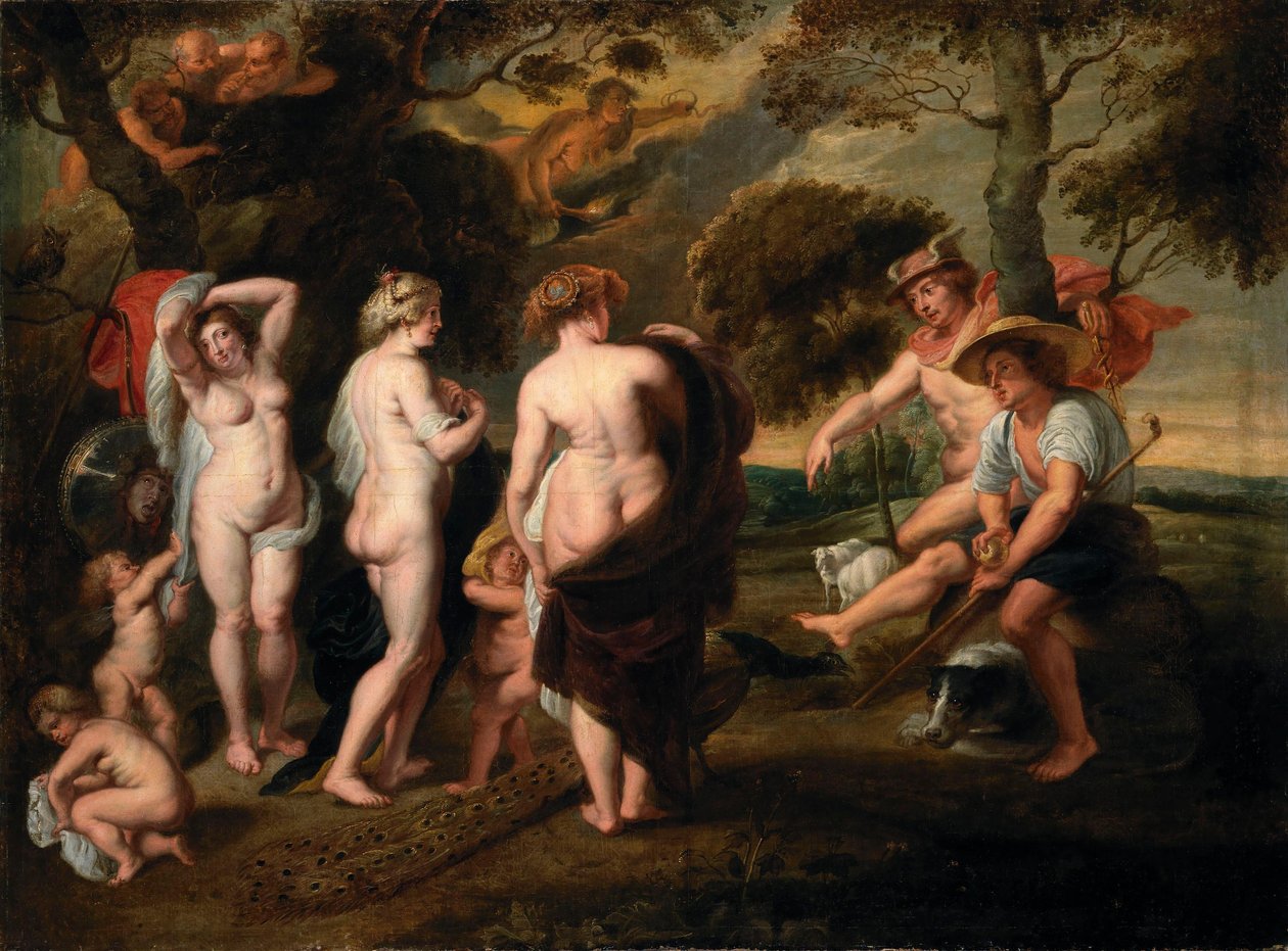 Párisz ítélete alkotó: Peter Paul Rubens