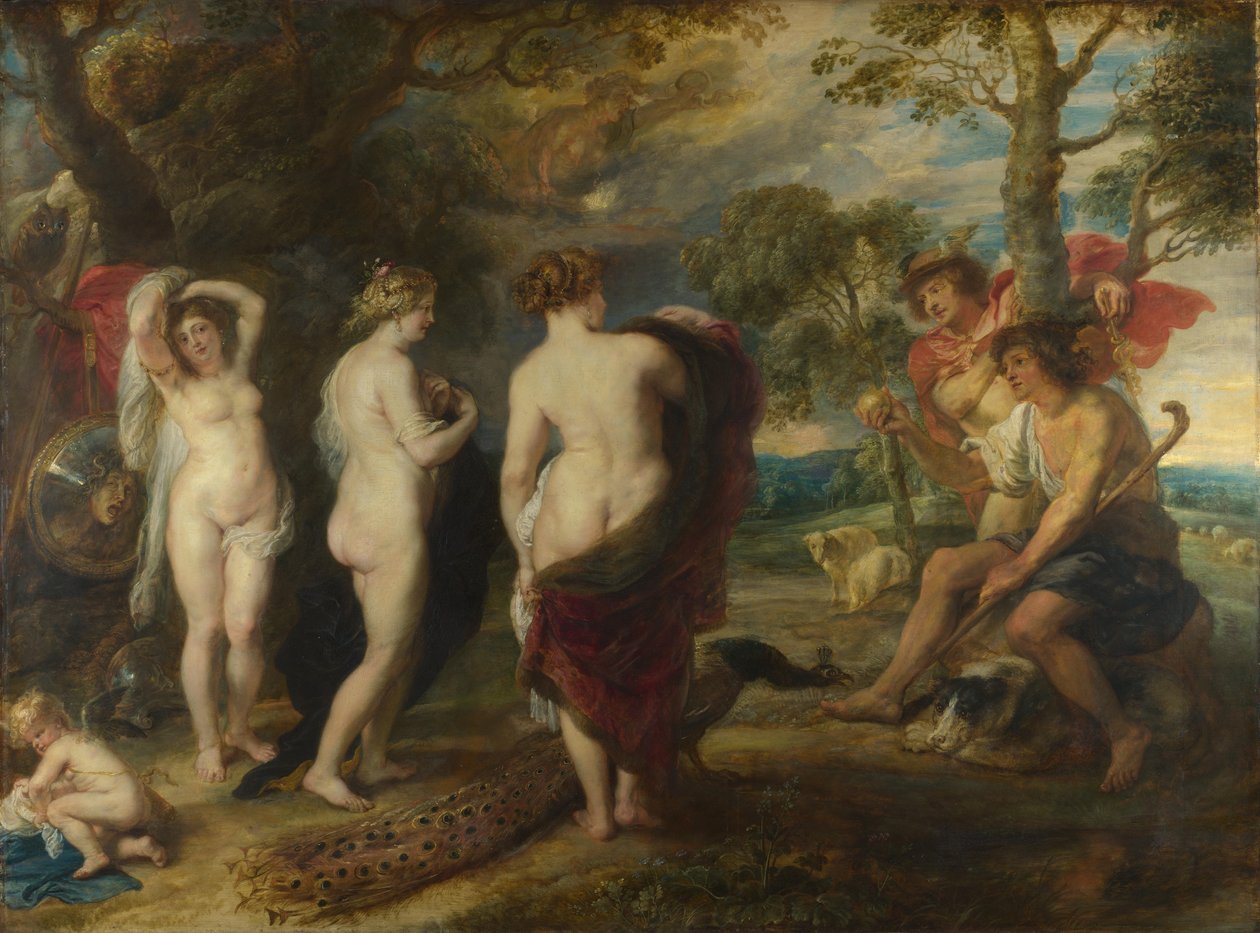 Párisz ítélete alkotó: Peter Paul Rubens