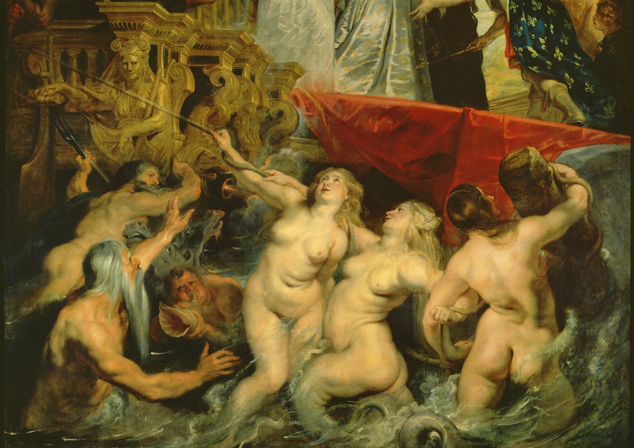 A Medici-ciklus: Marie de Medici partraszállása Marseille-ben alkotó: Peter Paul Rubens