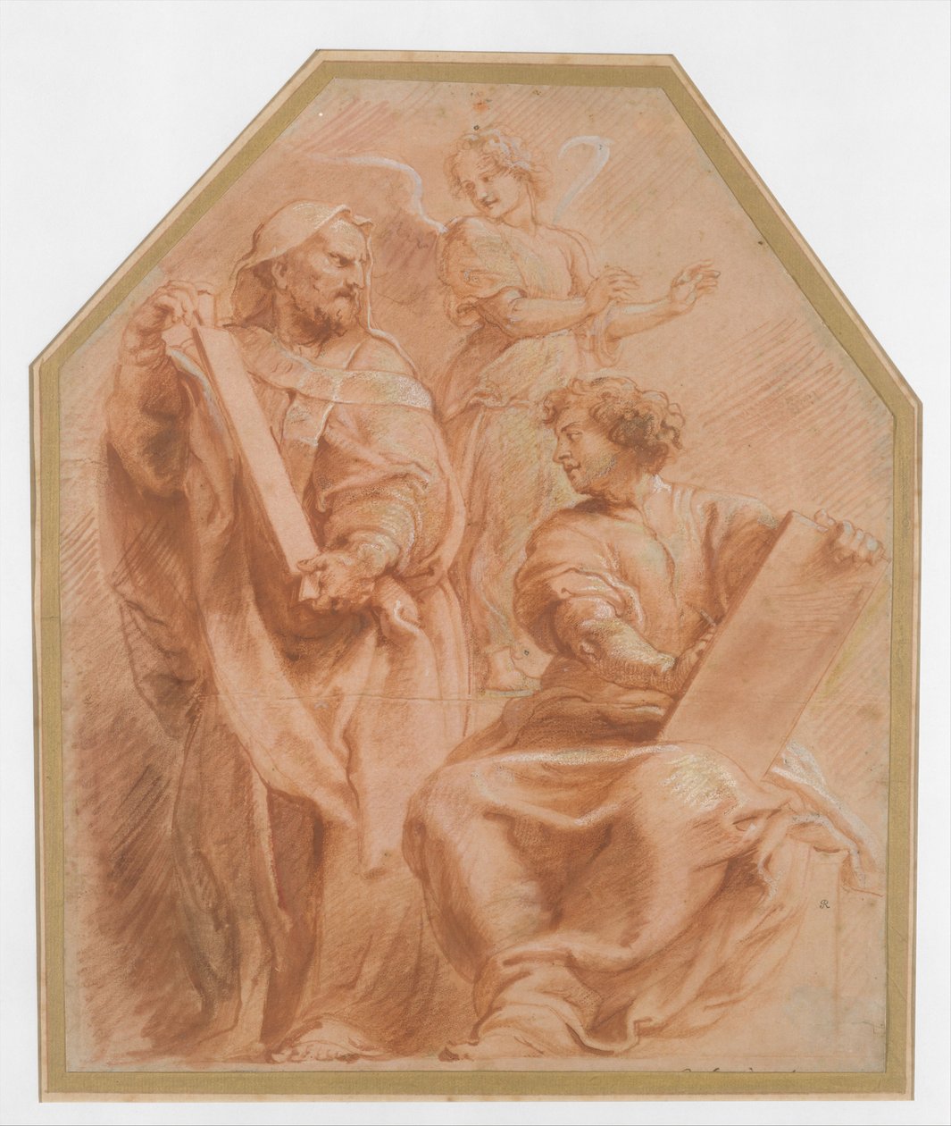 Dávid és Dániel próféták, kb. 1601-2. alkotó: Peter Paul Rubens
