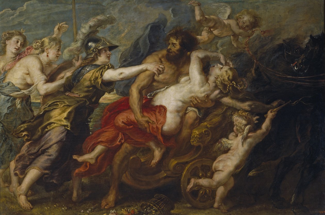 A proserpinai nemi erőszak, 1636-1638 alkotó: Peter Paul Rubens