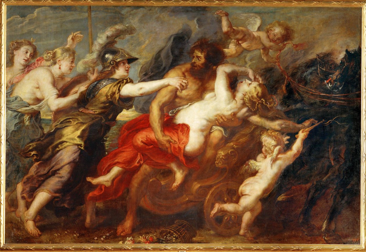 Proserpine megerőszakolása alkotó: Peter Paul Rubens