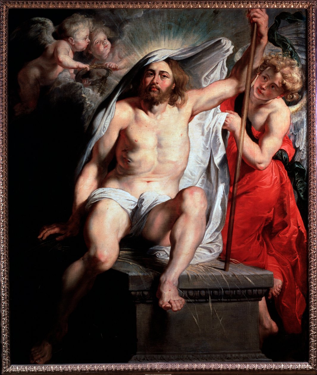 Krisztus feltámadása - olaj, vászon, 1616 körül alkotó: Peter Paul Rubens