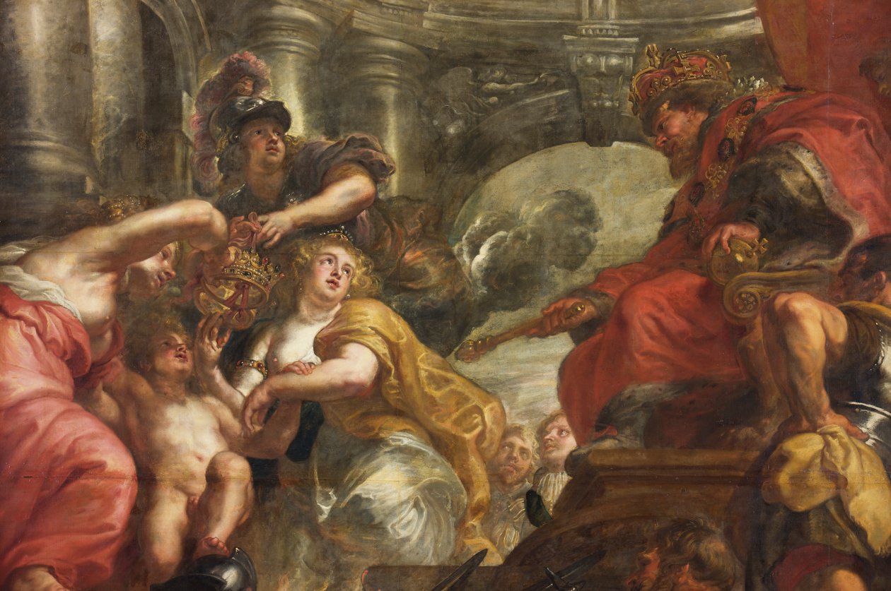 The Rubens Ceiling, Bankettház, Whitehall, 1629-34 körül (olaj, vászon) alkotó: Peter Paul Rubens