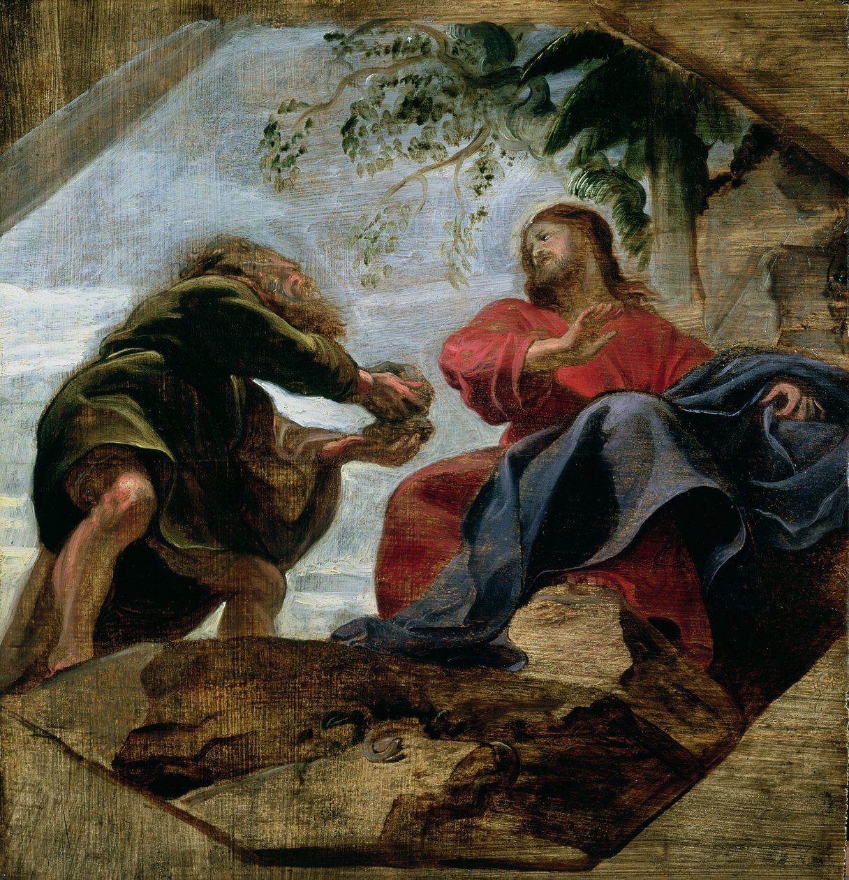 Krisztus megkísértése, 1620 alkotó: Peter Paul Rubens