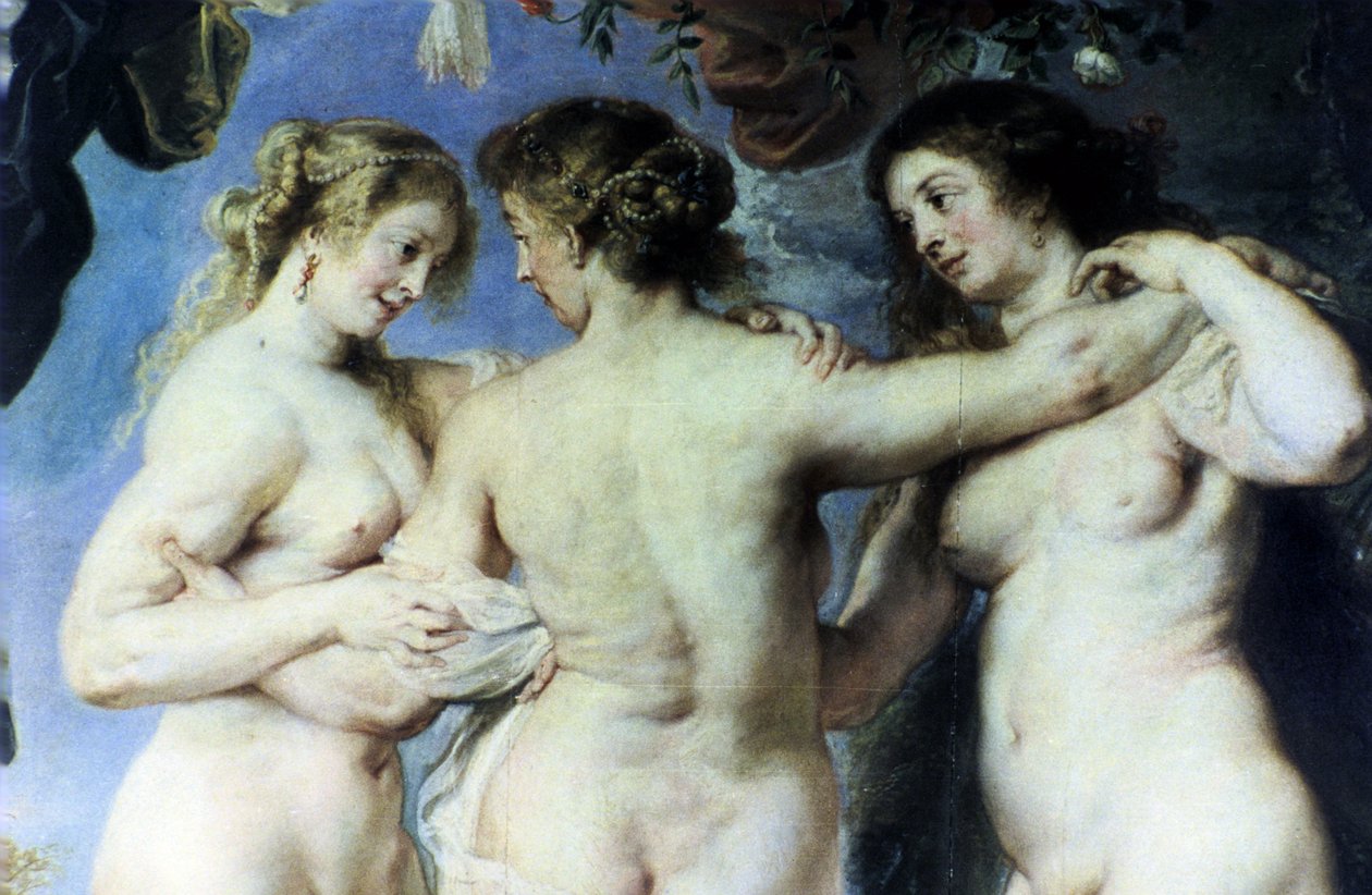 A három kegyelem, 1635 körül (olaj, vászon) alkotó: Peter Paul Rubens