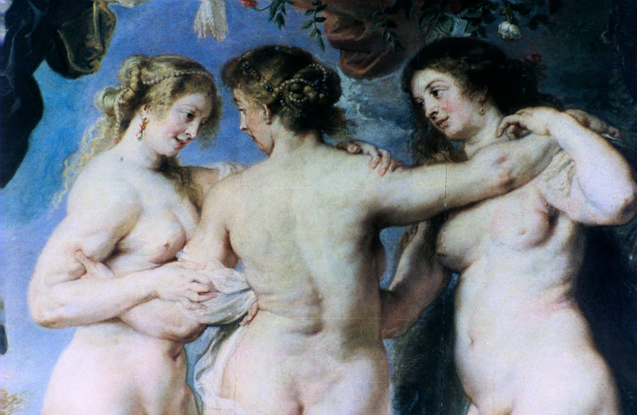 A három grácia, részlet, c1636-1638 alkotó: Peter Paul Rubens