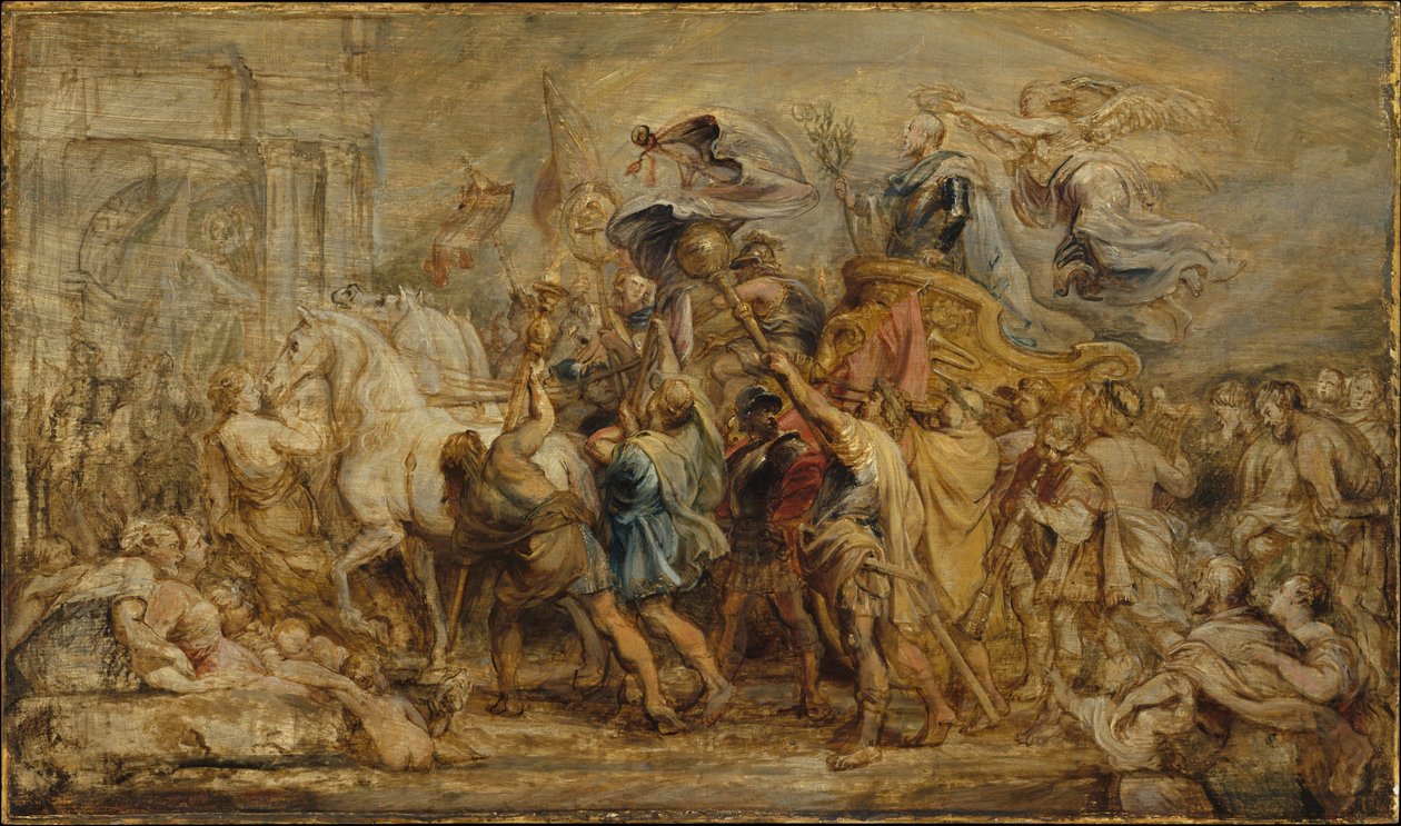 IV. Henrik diadala, 1630 körül alkotó: Peter Paul Rubens