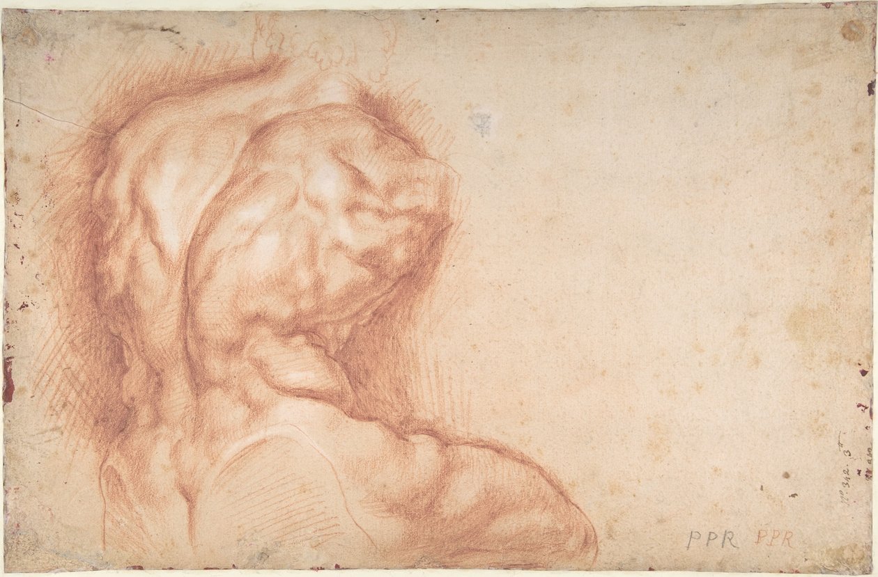 A szentek által imádott Szűzanya (előlap); A Belvedere-torzó tanulmánya (hátlap) alkotó: Peter Paul Rubens