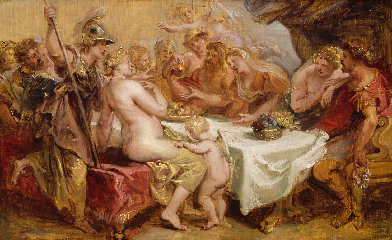 Peleus és Thetis esküvője alkotó: Peter Paul Rubens