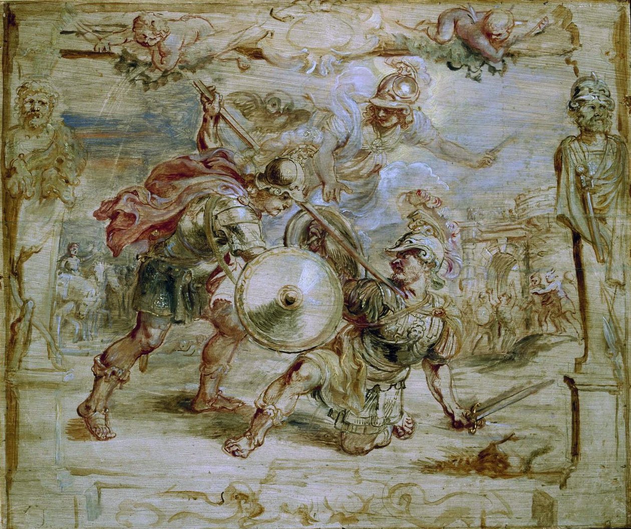 Hektor halála, 1630-1635 alkotó: Peter Paul Rubens