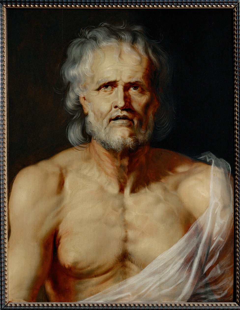 A haldokló Seneca (festmény fára) alkotó: Peter Paul Rubens