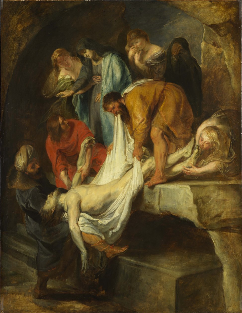 Krisztus temetése alkotó: Peter Paul Rubens
