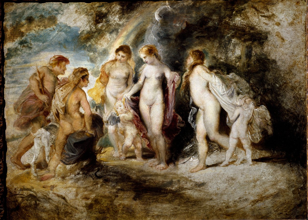 Párizs ítélete (Festészet alkotó: Peter Paul Rubens
