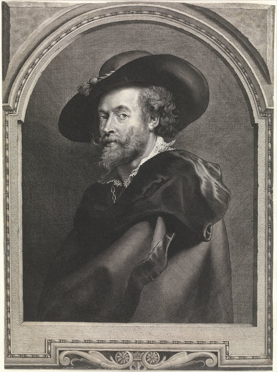 Peter Paul Rubens festő (metszet) alkotó: Peter Paul Rubens