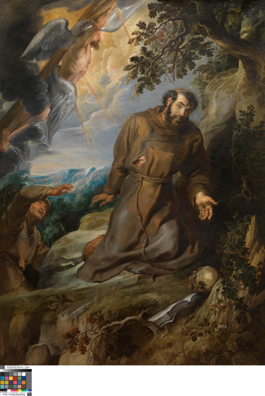 Assisi Szent Ferenc megbélyegzése alkotó: Peter Paul Rubens