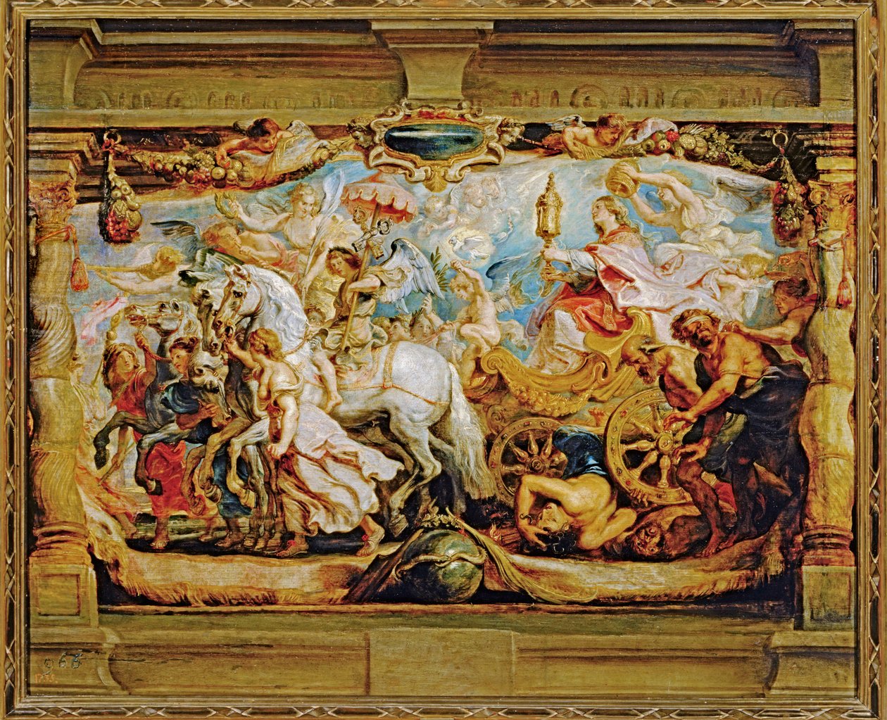 Az egyház diadala (festmény, vászon) alkotó: Peter Paul Rubens