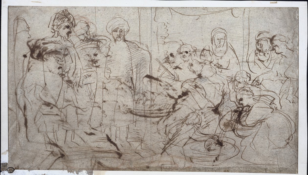 Tomyris Cyrus fejével (verso) alkotó: Peter Paul Rubens