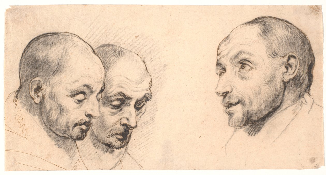 Három emberfej alkotó: Peter Paul Rubens