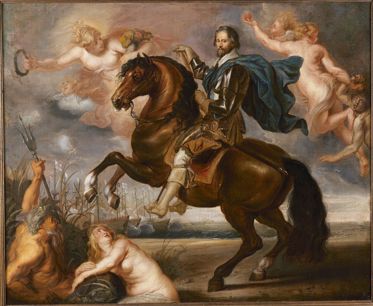 Buckingham herceg diadala. alkotó: Peter Paul, Rubens