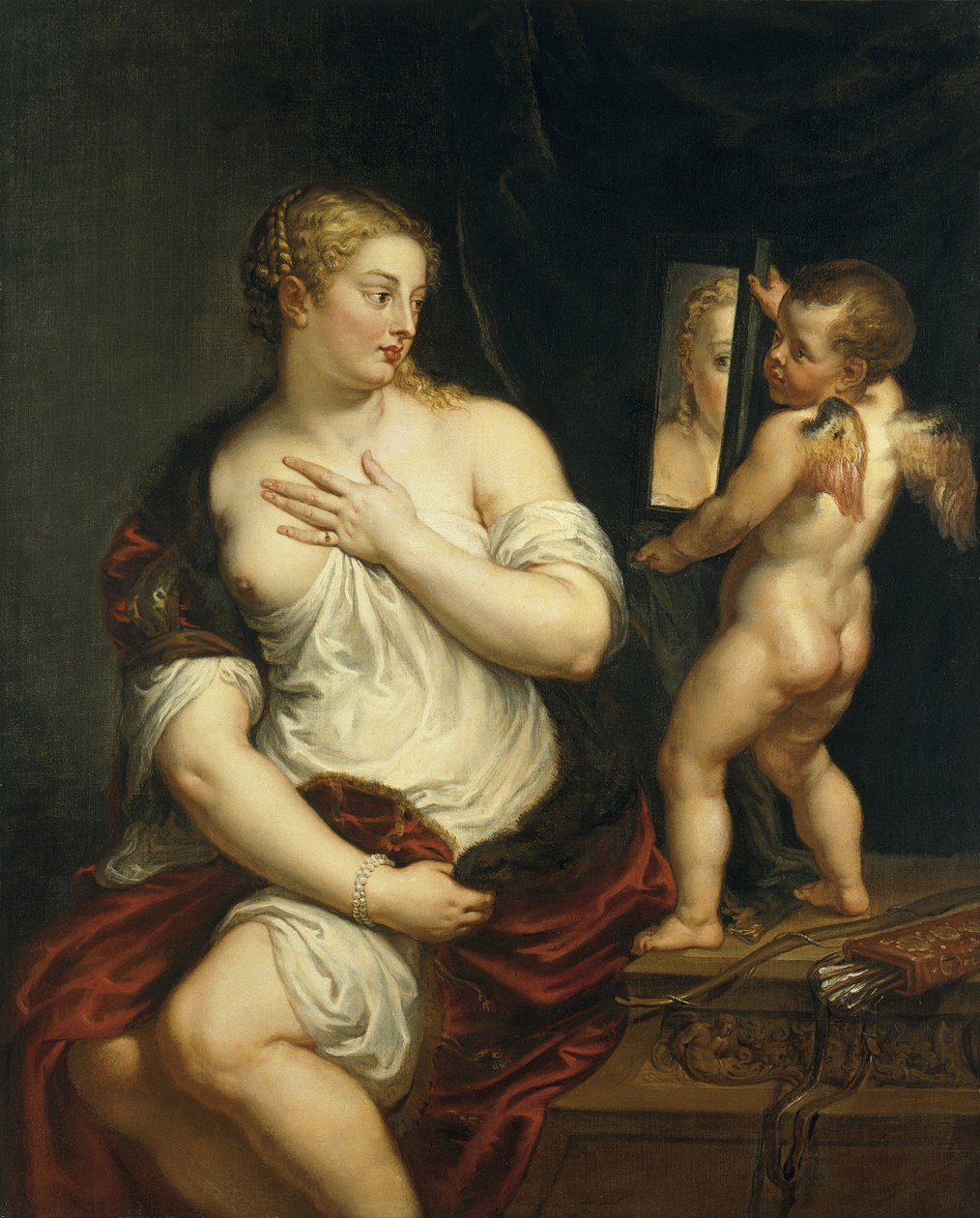 Vénusz és Ámor, c. 1610 alkotó: Peter Paul Rubens