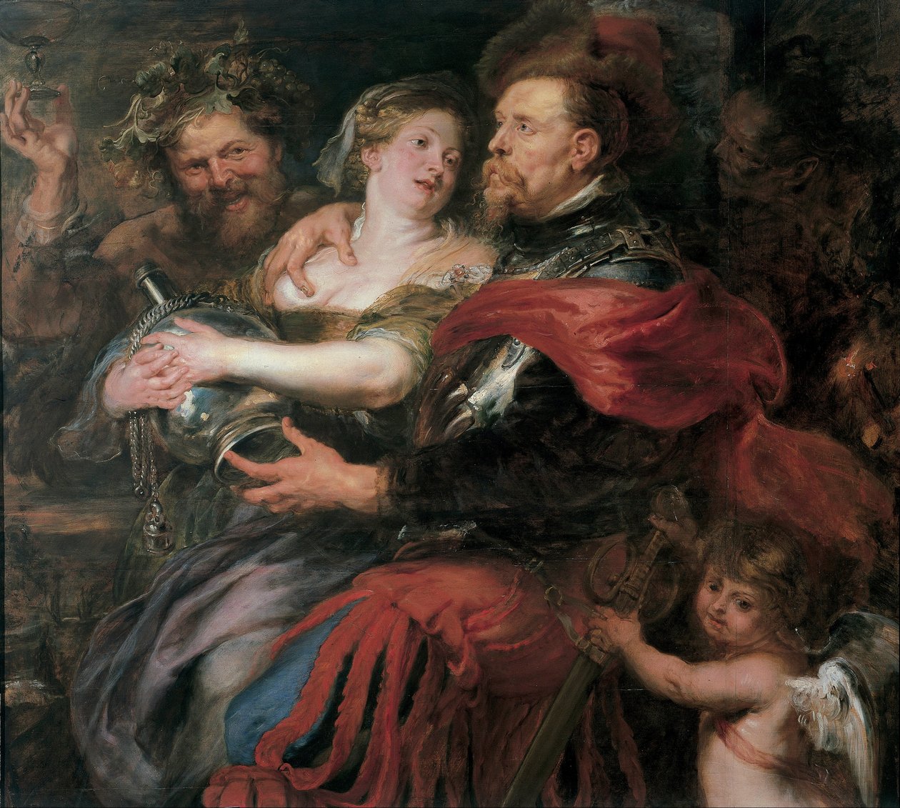 Vénusz és Mars, 1632-1636 alkotó: Peter Paul Rubens
