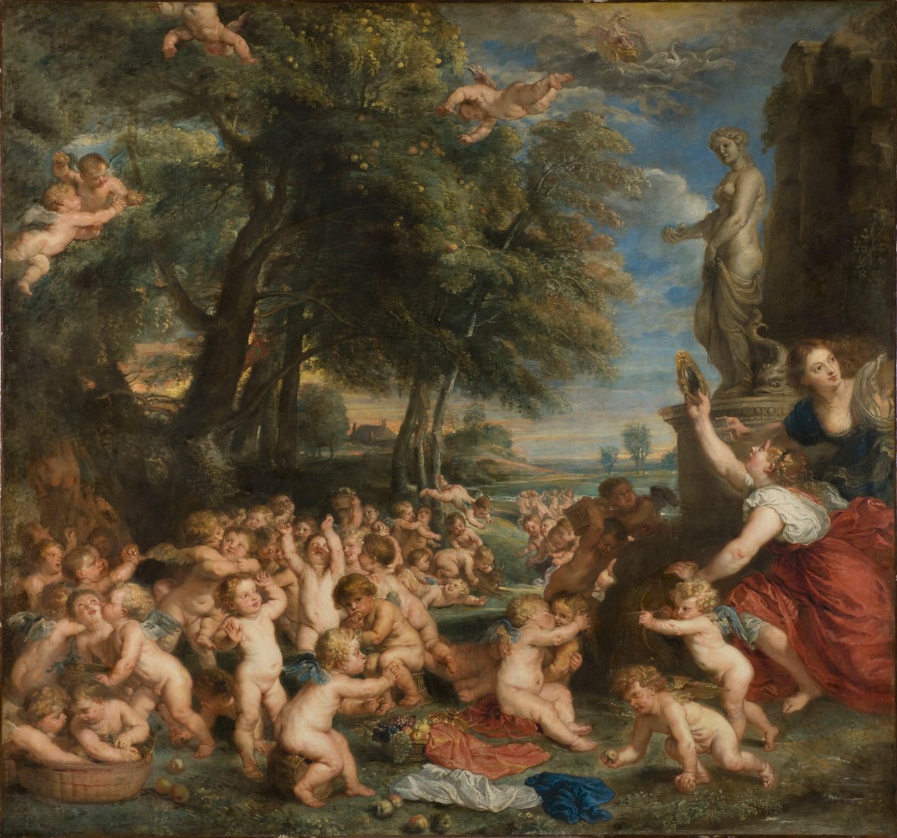 Vénusz imádata, 1635 körül (olaj, vászon) alkotó: Peter Paul Rubens