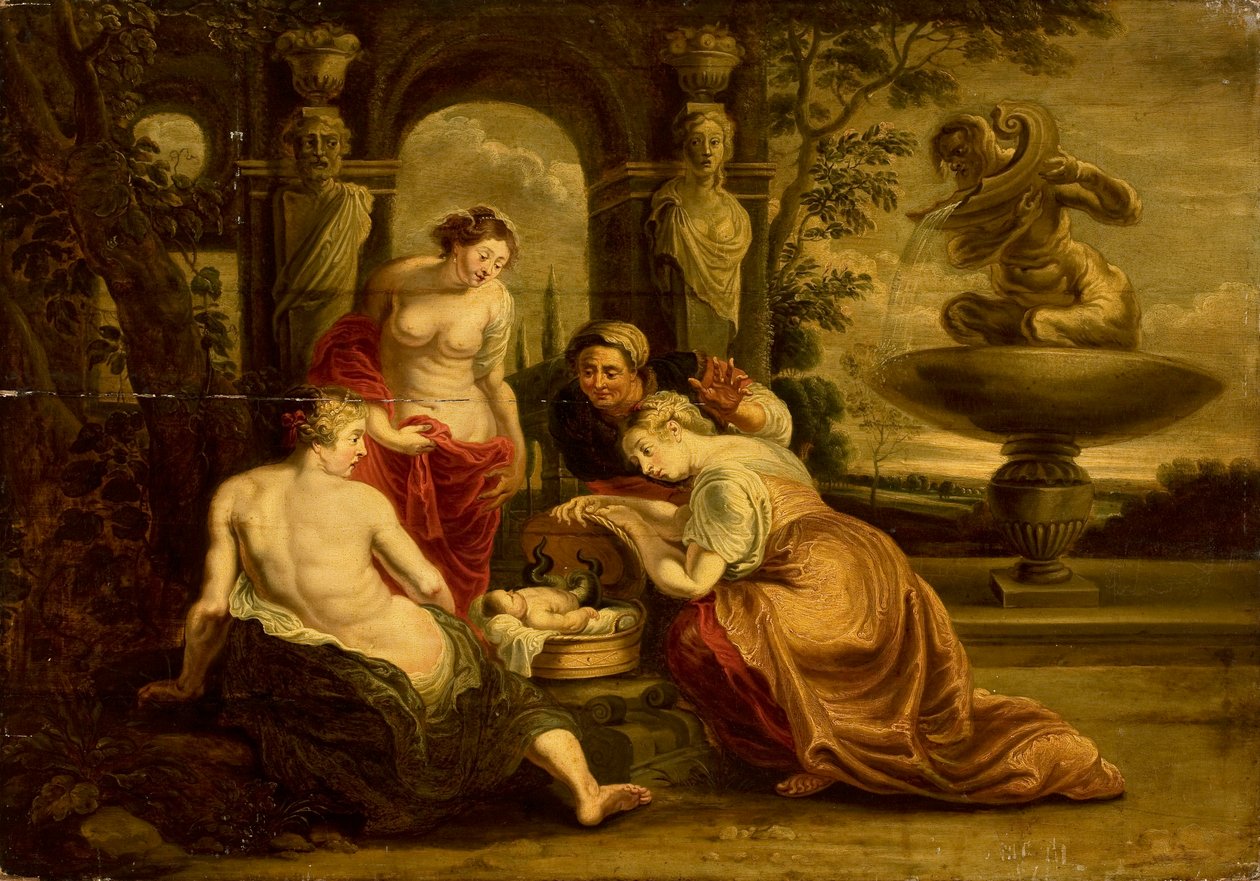 Erikhthoniosz megtalálása alkotó: Peter Paul Rubens