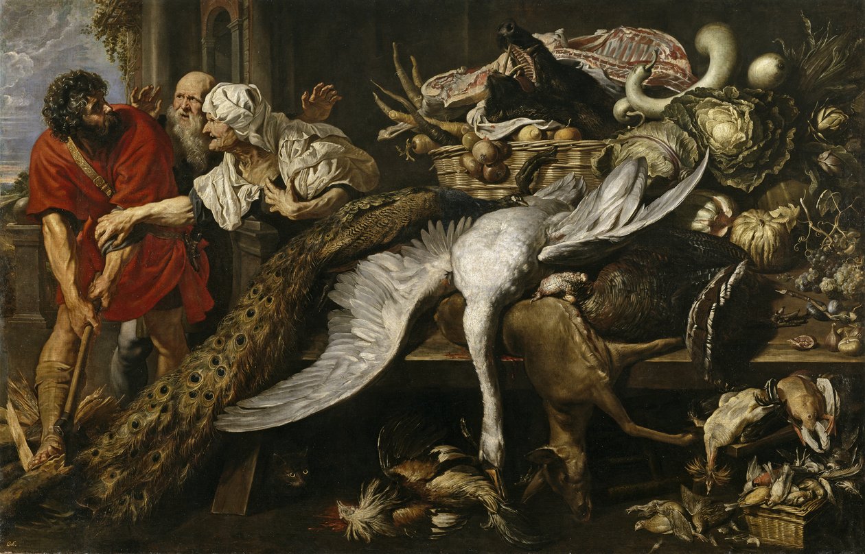 Philopoemen felismerése c. 1609 (olaj, vászon) alkotó: Peter Paul and Snyders Frans  Rubens