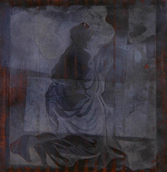 Tányér Illés a pusztában (réz) (lásd 272308) alkotó: Peter Perez Burdett