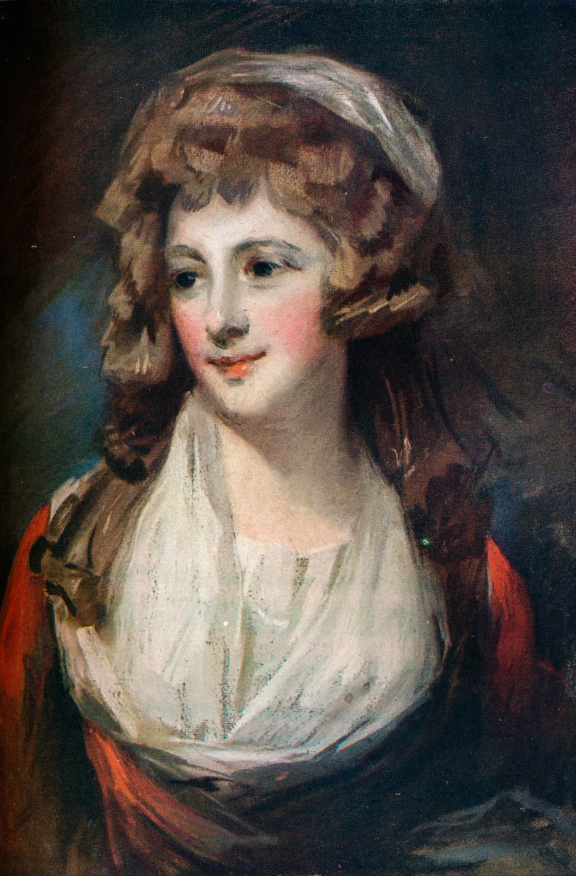 „Catherine Holden asszony pasztell portréja”, 1775 alkotó: Peter Romney