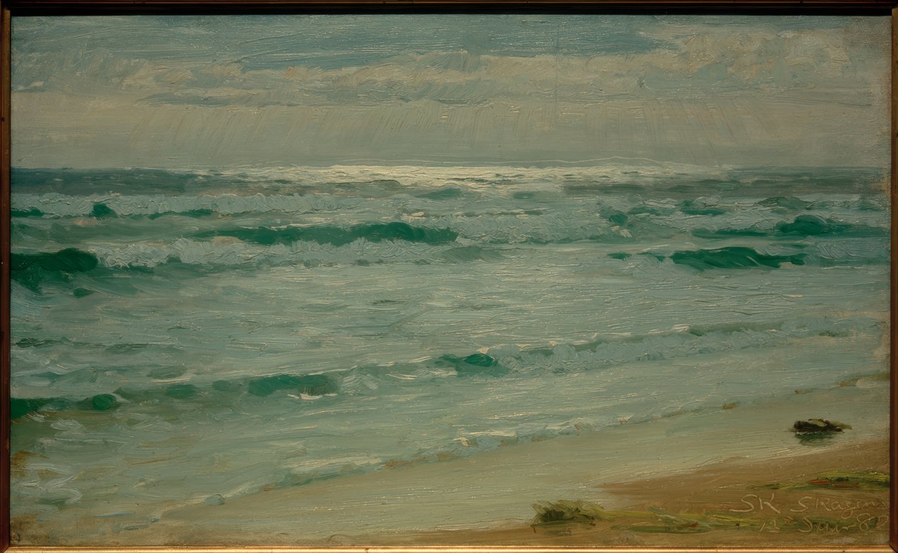 Tengeri tájkép. Skagen alkotó: Peder Severin Krøyer