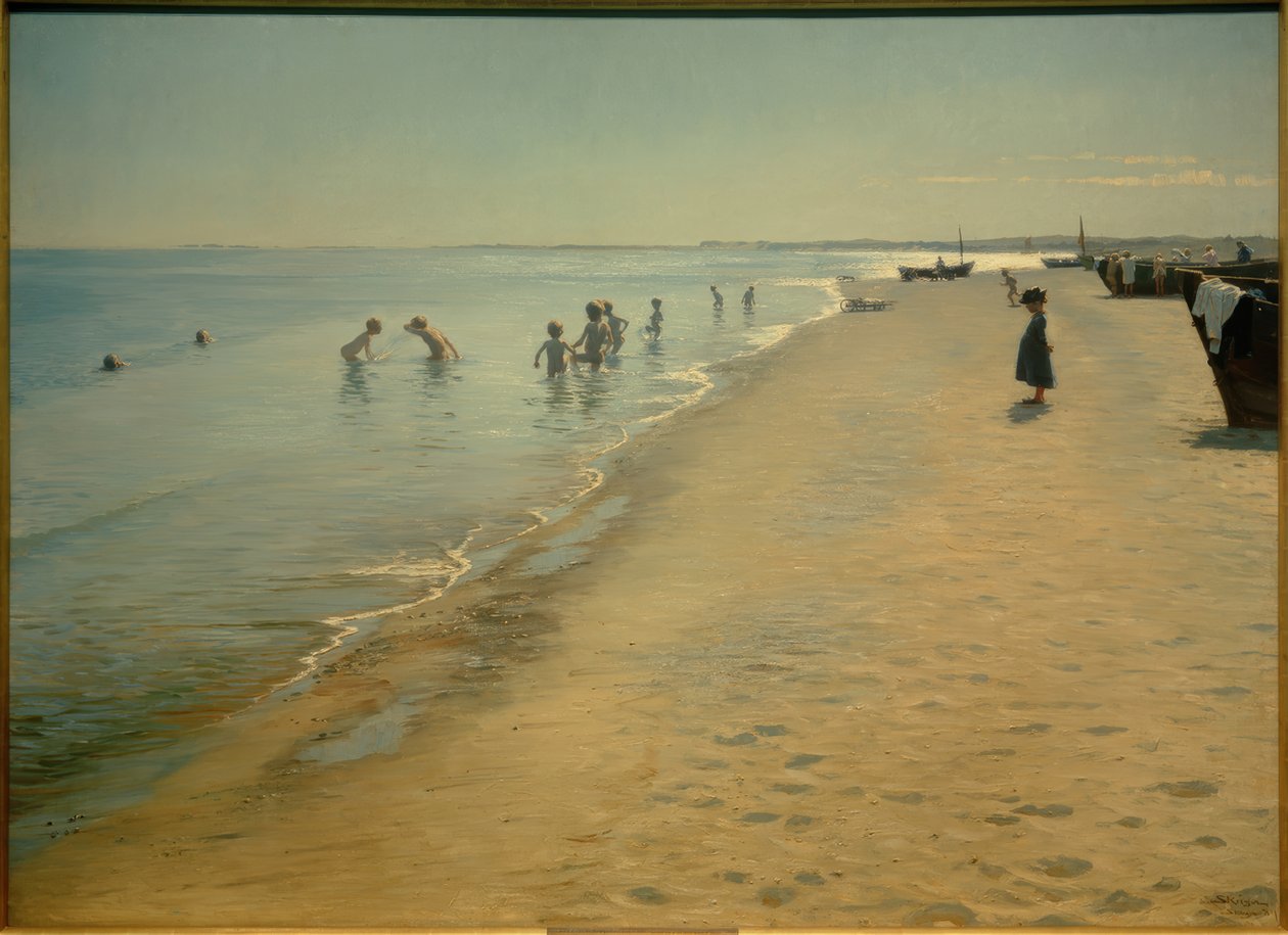 Nyári nap Skagen déli strandján alkotó: Peder Severin Krøyer