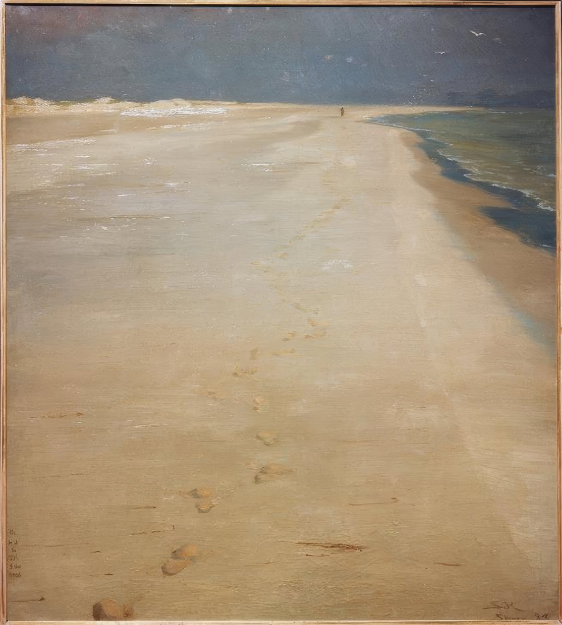 Skagen déli tengerpartja alkotó: Peder Severin Krøyer