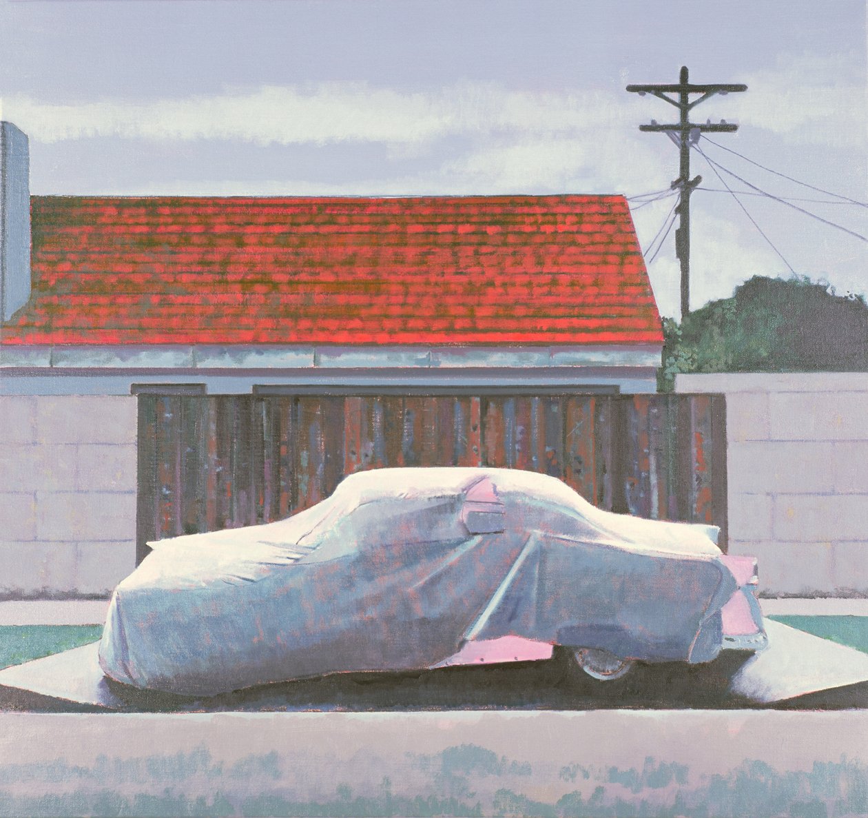 Ghost Car 2, Los Angeles, USA, 2002 (olaj, vászon) alkotó: Peter Wilson