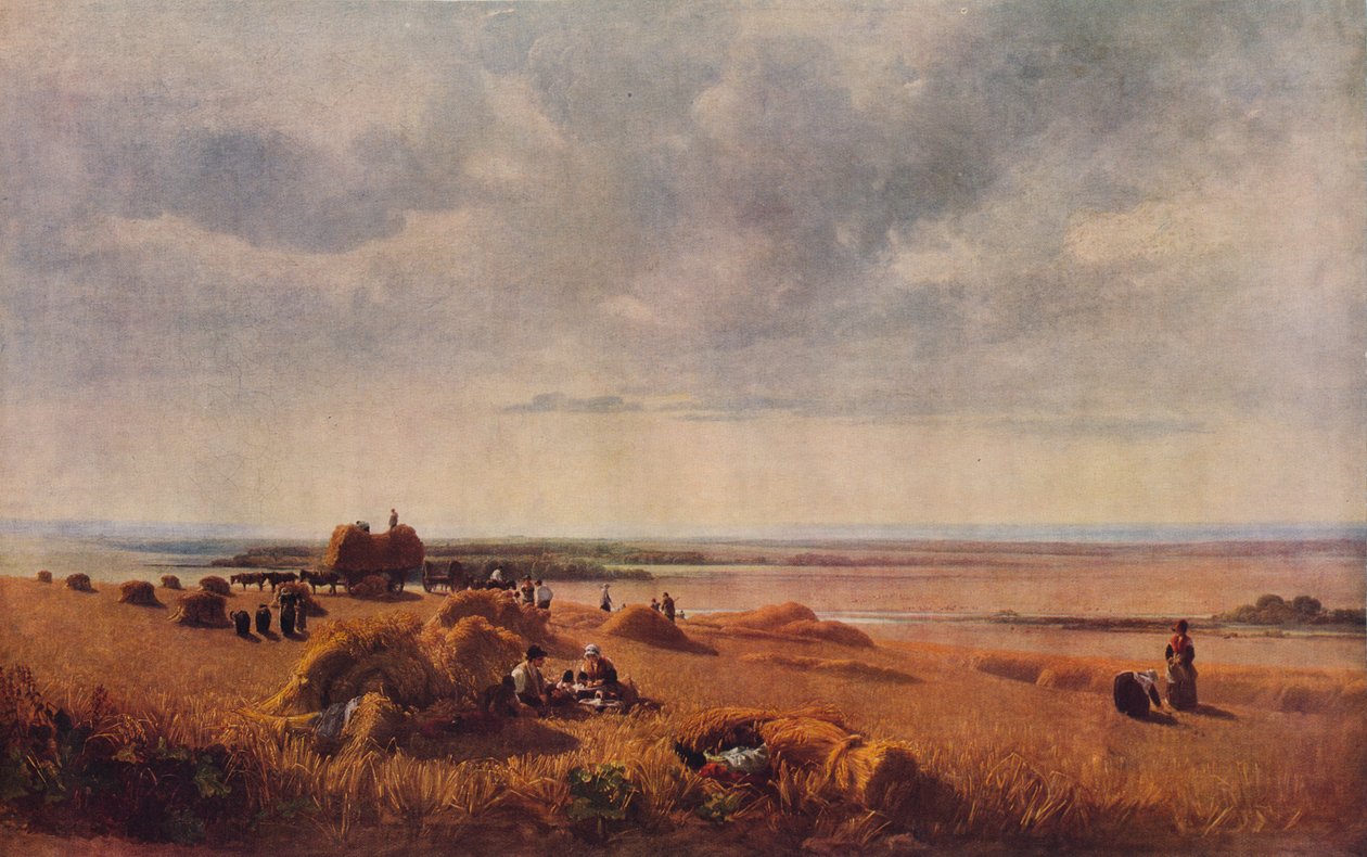 Kukoricatábla, 1815, 1938 alkotó: Peter de Wint