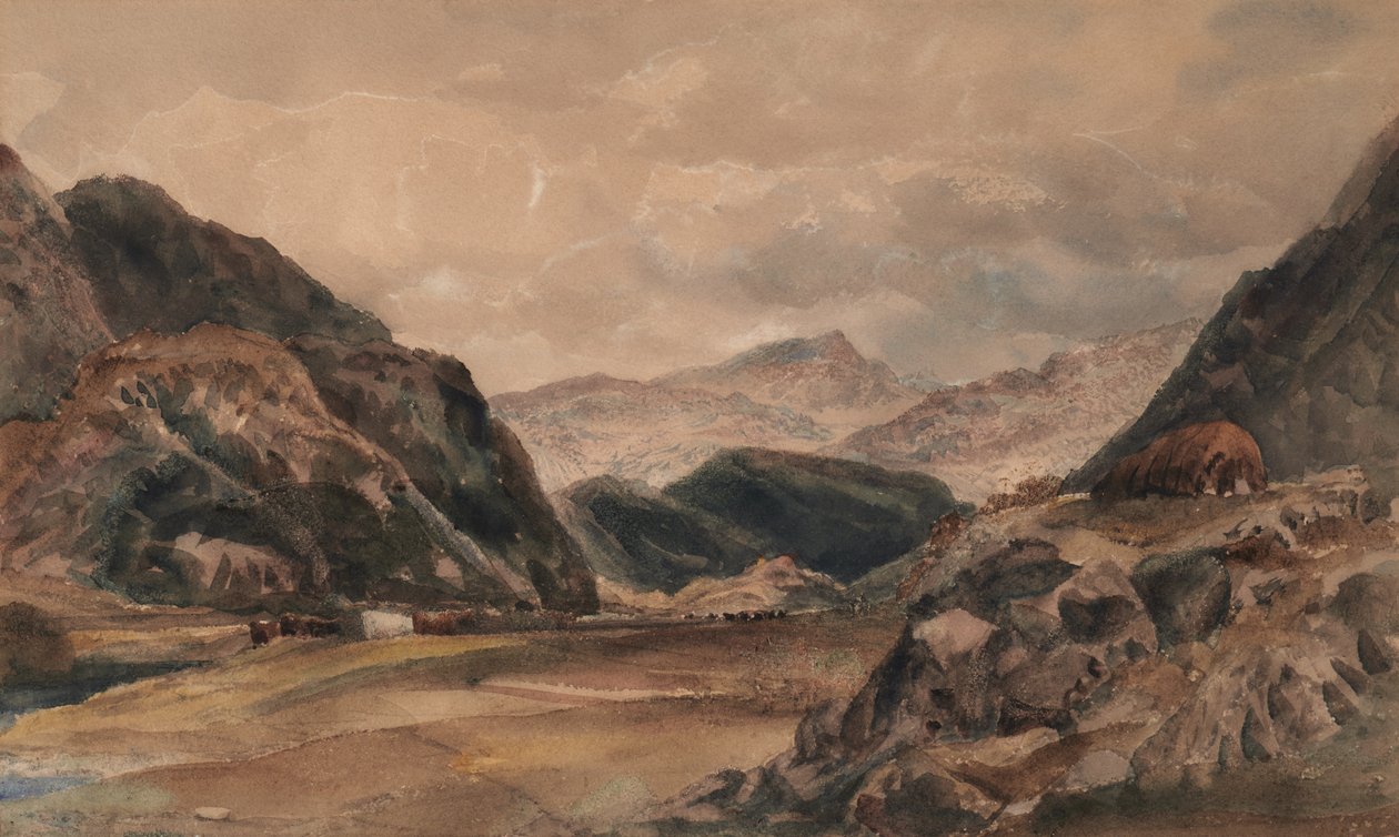 Beddgelert, Észak-Wales alkotó: Peter de Wint