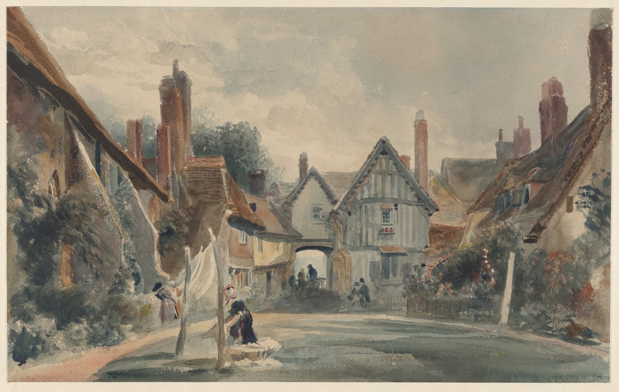 Szent János kórház, Canterbury alkotó: Peter de Wint