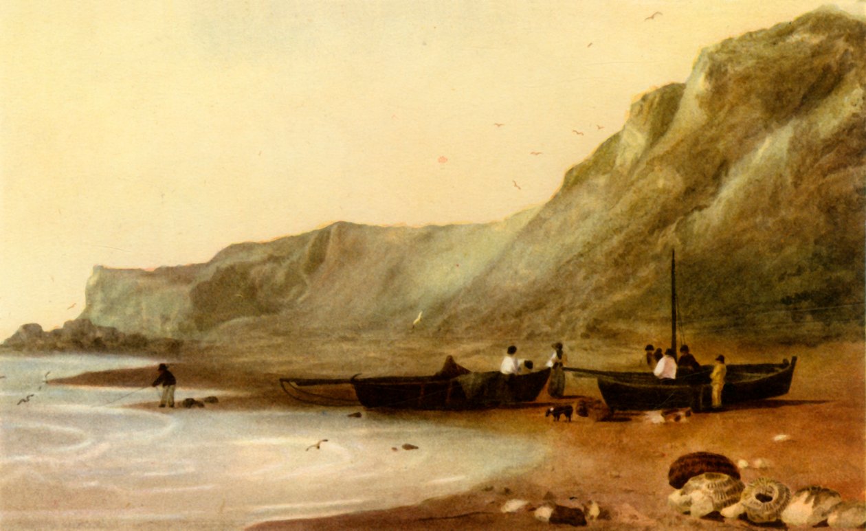 „Shanklin, Isle of Wight”, 19. század eleje, 1946. alkotó: Peter de Wint