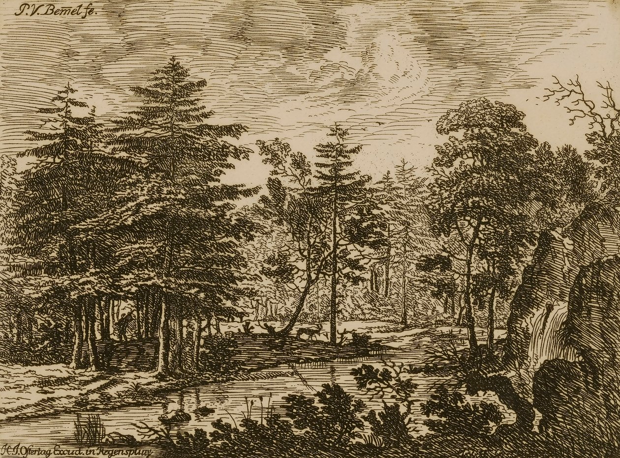Tájkép alkotó: Peter von Bemmel