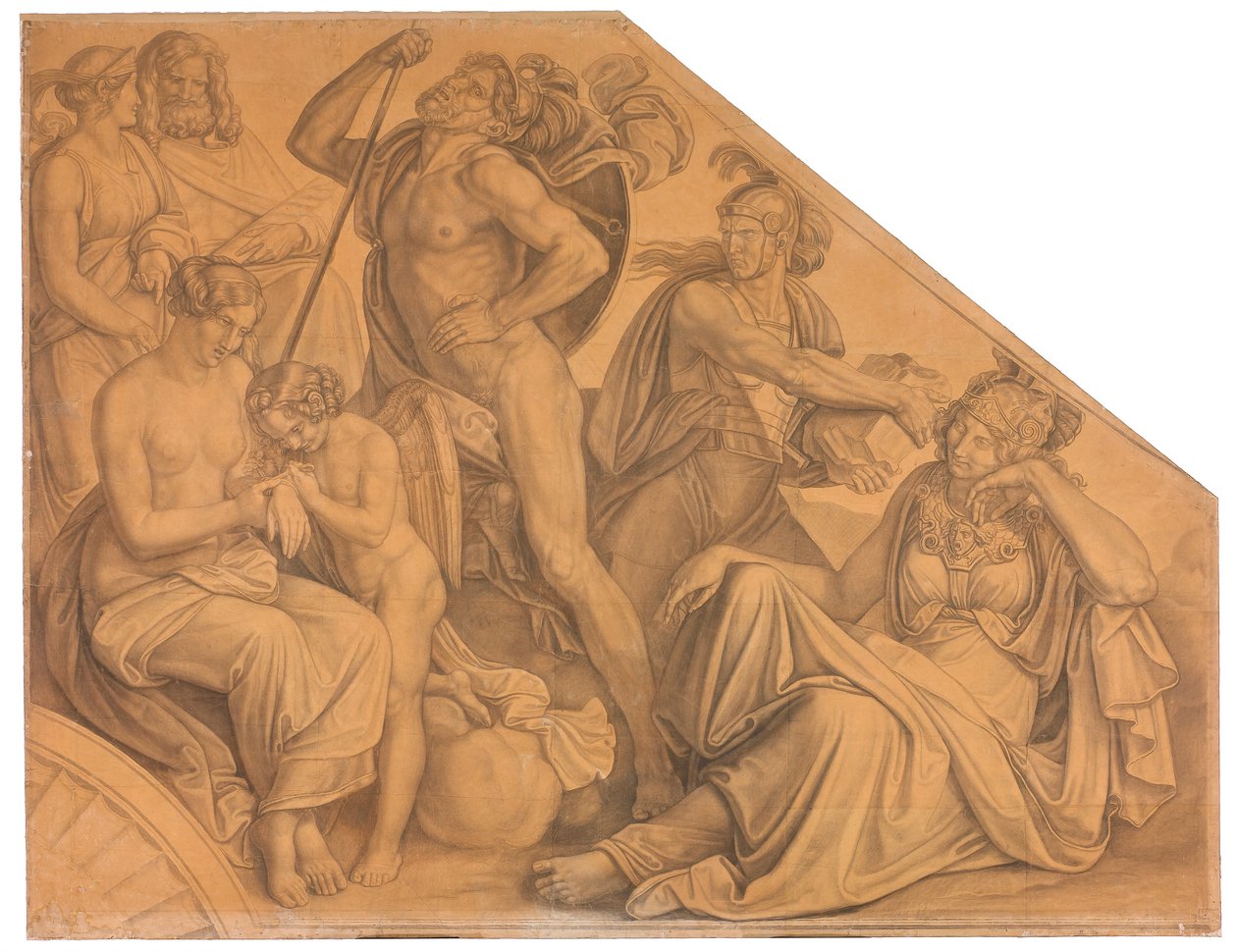 Der rasende Diomedes alkotó: Peter von Cornelius