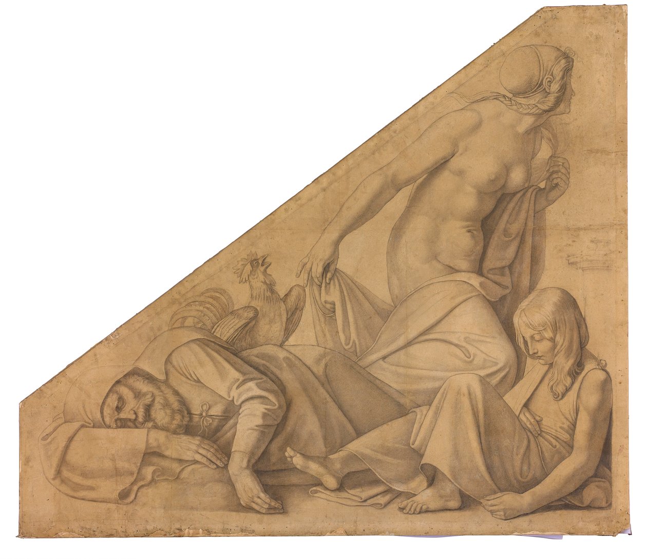 Eos, Tithonos und Memnon alkotó: Peter von Cornelius