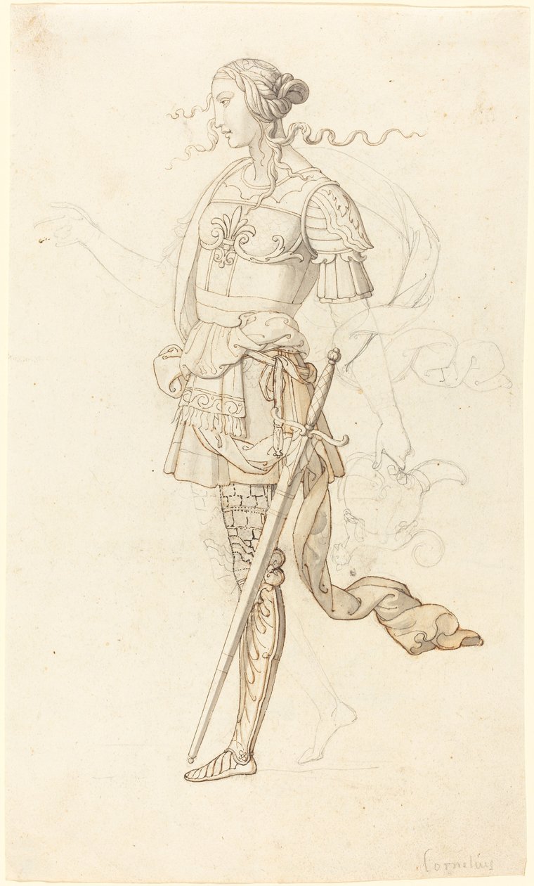 Erminia alkotó: Peter von Cornelius