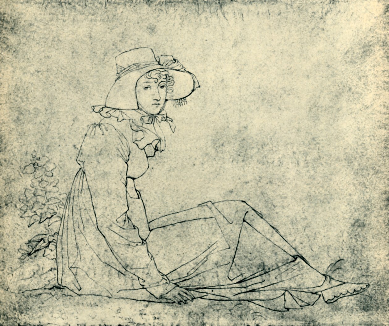 Elizabeth Malß portréja, 1811, 1943. alkotó: Peter von Cornelius