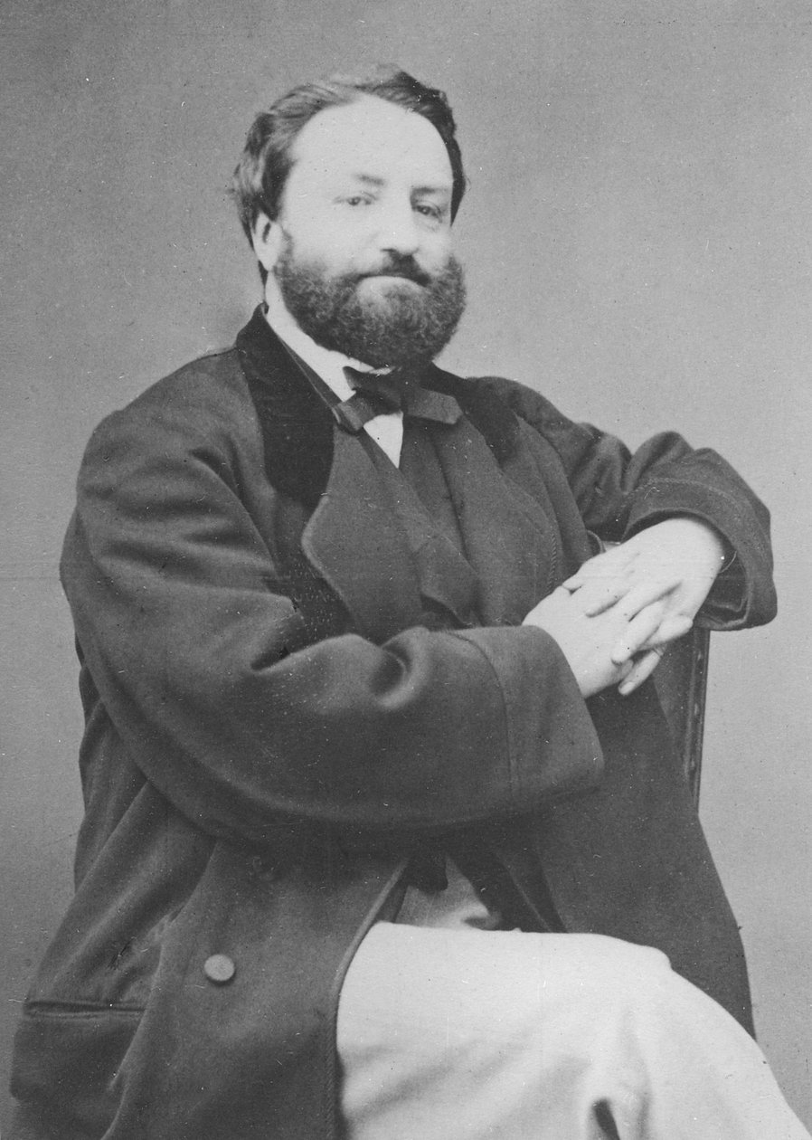 Alfred Assollant portréja alkotó: Petit