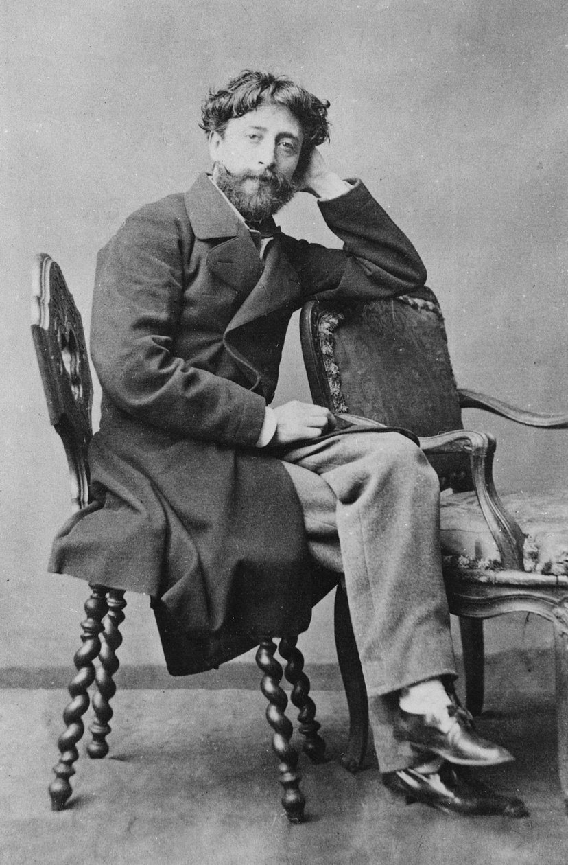 Jules Franceschi portréja, 1860 körül alkotó: Petit