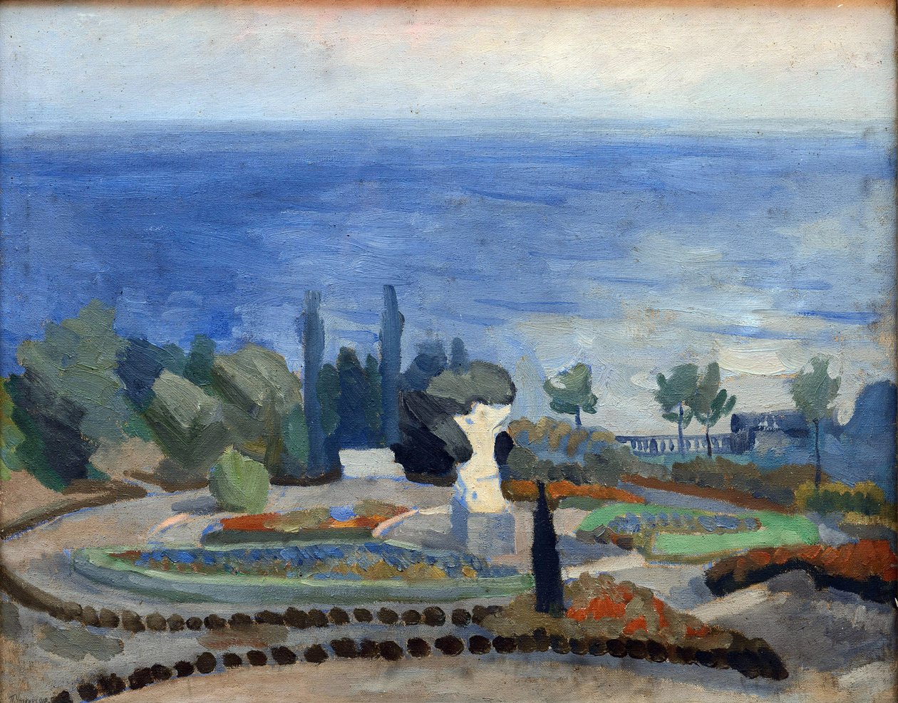 Kuchukkoy (Kuchuk-Koy, Kuchuk Koy) Estate par Peter (Peter, Peter) Savvich Utkin (Utkin) (1877-1934) alkotó: Petr Savvic Utkin